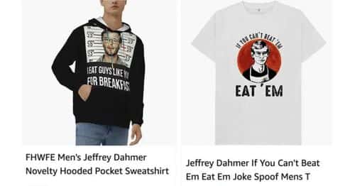 Dahmer merch on Amazon (Photo: Amazon)