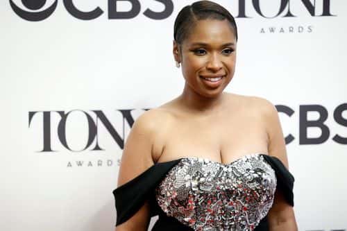 Jennifer Hudson is seen at the 75th Annual Tony Awards press room at 3 West Club on June 12, 2022 in New York City.