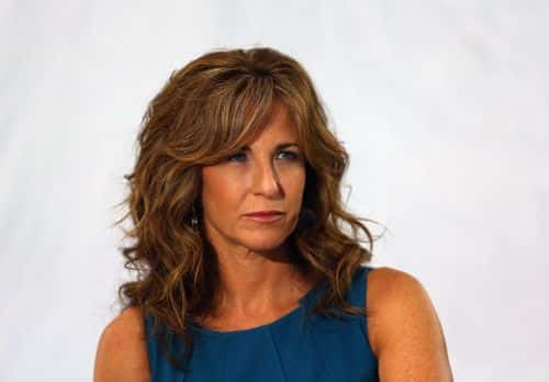 ESPN personality Suzy Kolber at AT&T Stadium on October 27, 2014 in Arlington, Texas.