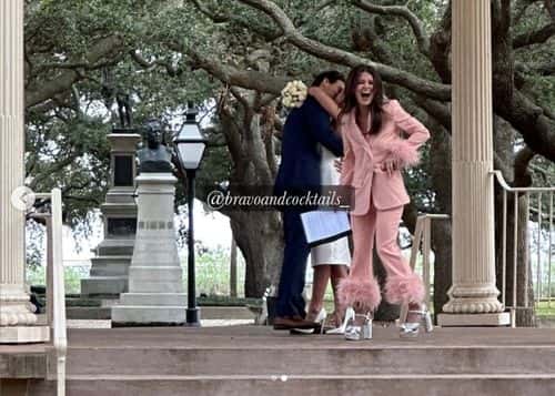 'Southern Charm' star Madison LeCroy gets married to fiance Brett Randle while Erica Cain Missel officiates (Instagram/@bravoandcocktails_)