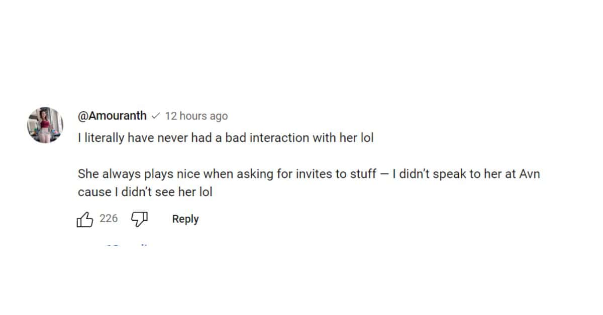 Amouranth openly challenges Adriana Chechik to the boxing match. (@
xQcClips/YouTube)