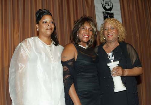 Lisa Chapman, daughter of Florence Ballard, Mary Wilson and Cindy Birdsong appear at the 14th Annual HAL Scholarship Presentation and Awards Dinner Saluting Heroes and Legends at the Beverly Hills Hotel September 28, 2003 in Beverly Hills, California.