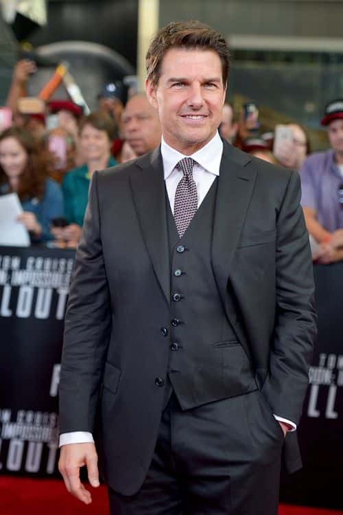Tom Cruise attends the U.S. Premiere of 