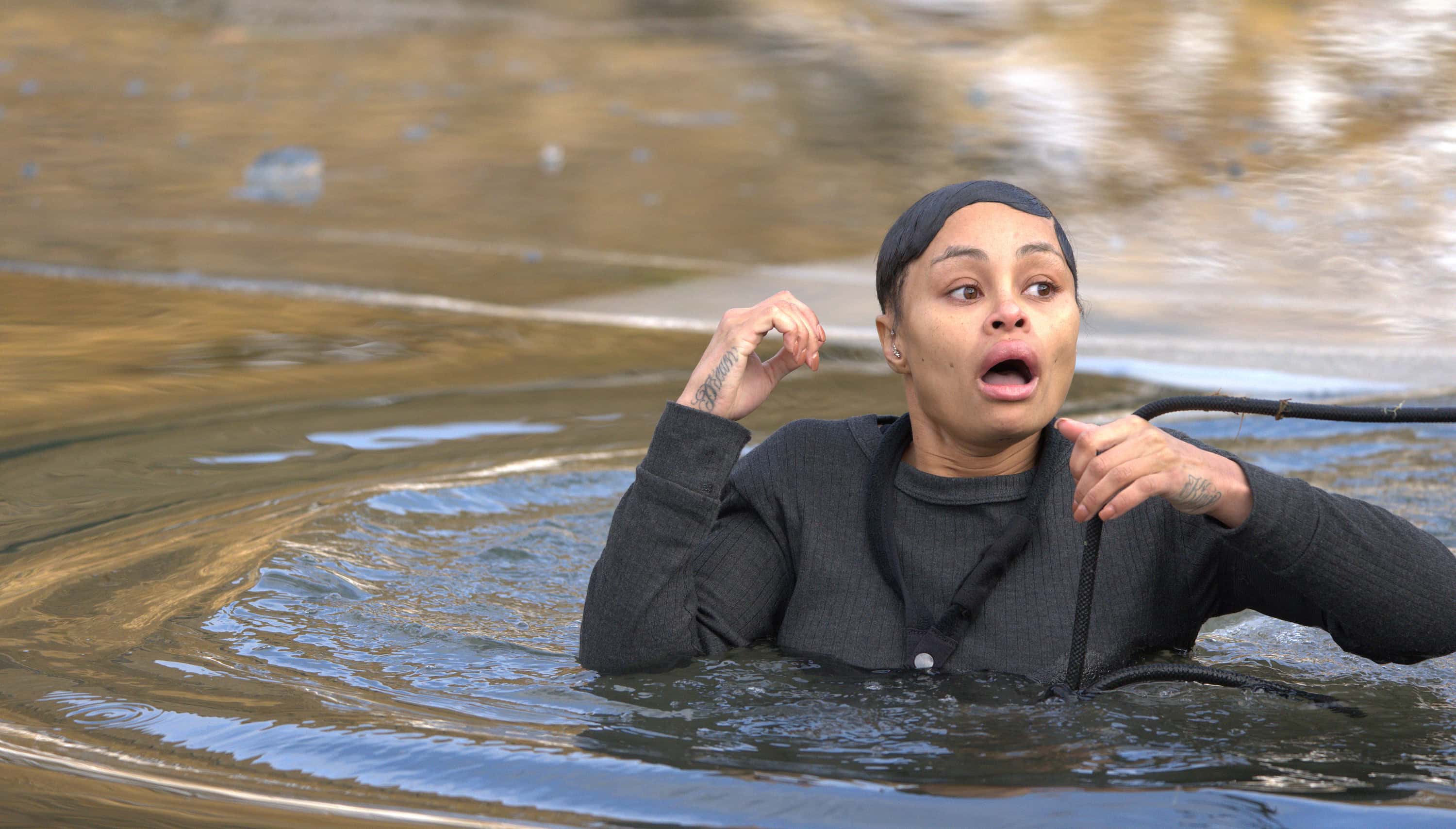 The Directing Staff of 'Special Forces' consider Blac Chyna to have an attitude problem. (Pete Dadds/FOX) 