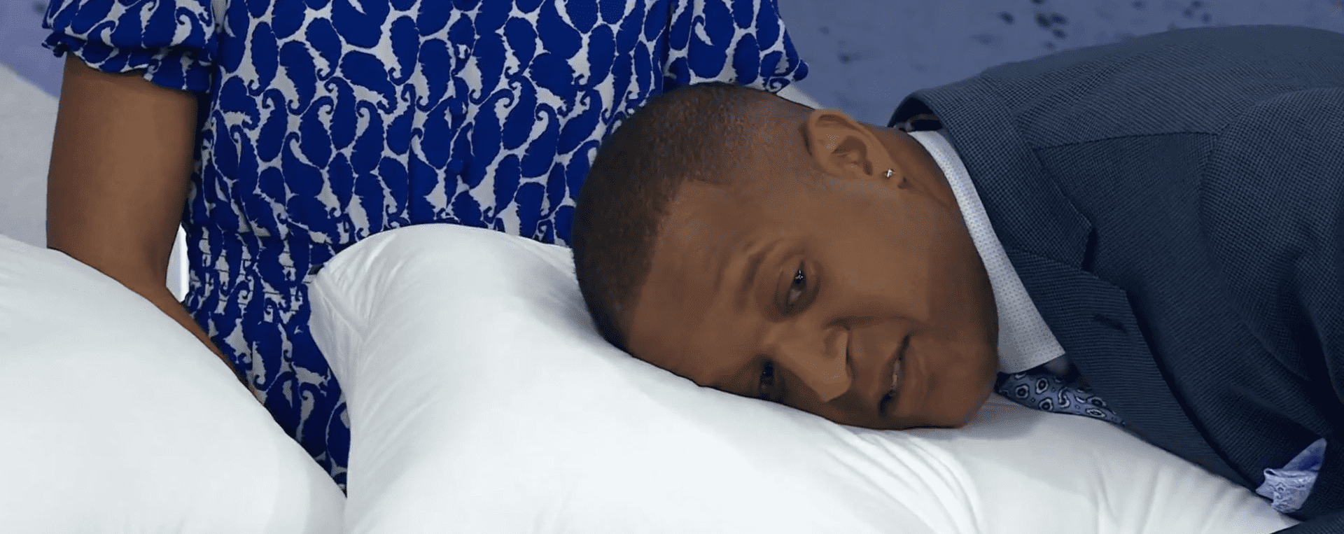Craig Melvin cuddles the pillow mid-segment (Twitter/@TODAYshow)