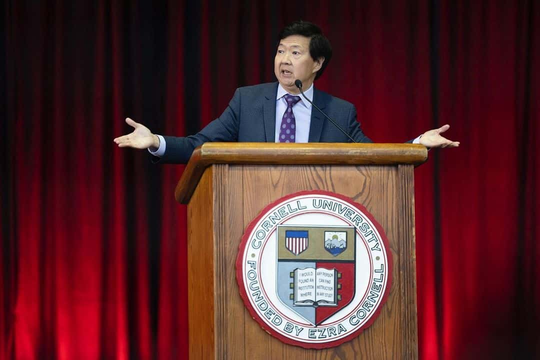 Ken Jeong's parents were South Korean immigrants. (Instagram/@kenjeong) 