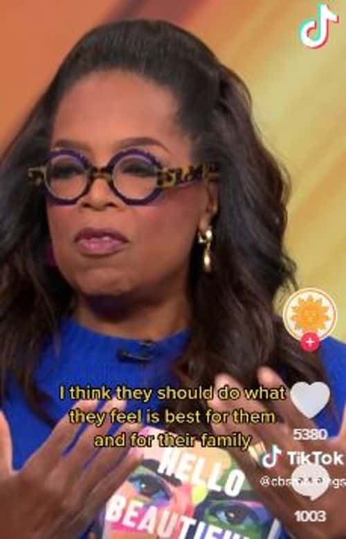 Oprah Winfrey on CBS Morning (TikTok/ CBS Morning)