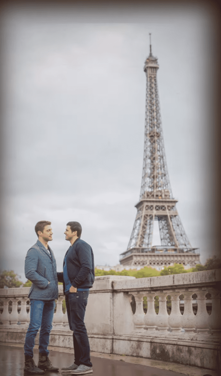 'GMA' Gio Benitez proposed to Tommy Didario in Paris seven years ago (@giobenitez/Instagram)