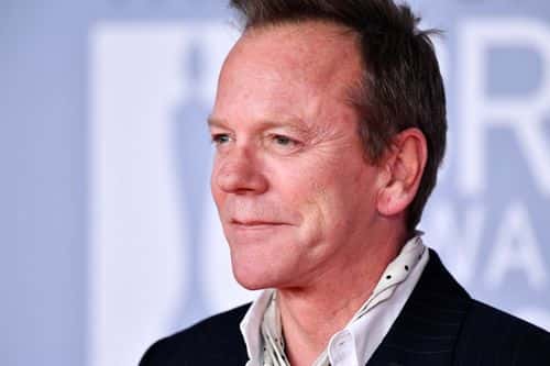 (EDITORIAL USE ONLY) Kiefer Sutherland attends The BRIT Awards 2020 at The O2 Arena on February 18, 2020 in London, England.