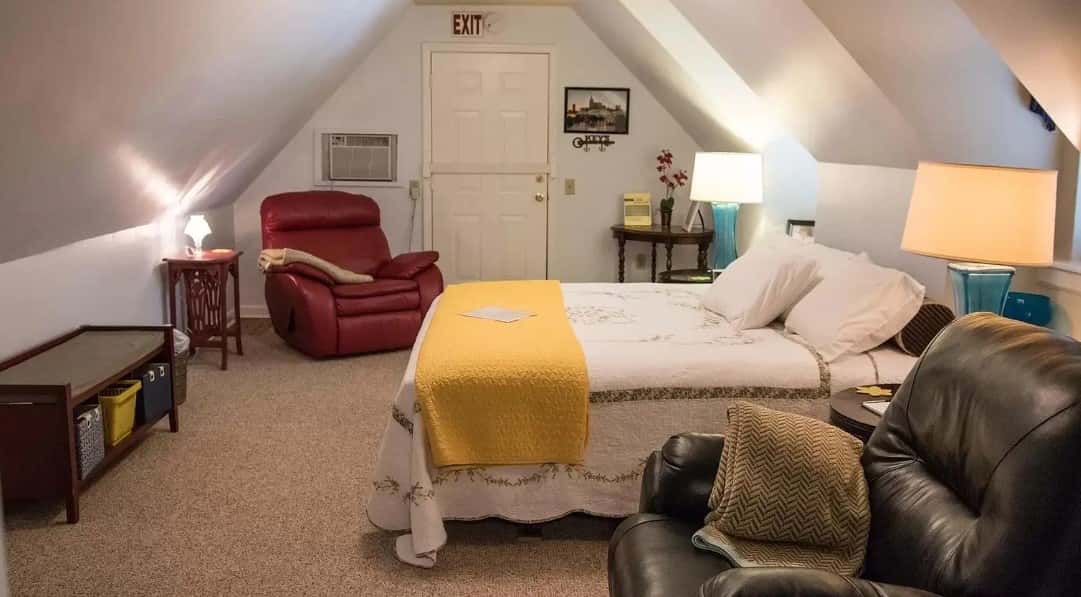 The second of four bedrooms of the Nashville property (Action Homes)