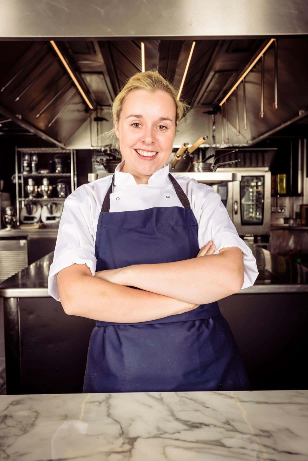 Rebecca on Netflix's 'Five Star Chef' Season 1 (Channel 4/ Website)