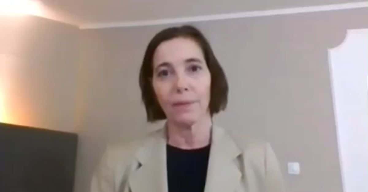 Prince Andrew's cousin, Christina Oxenberg, has lashed on to selfish Ghislane Maxwell in an interview (Photo credit screenshot News Nation / Facebook)