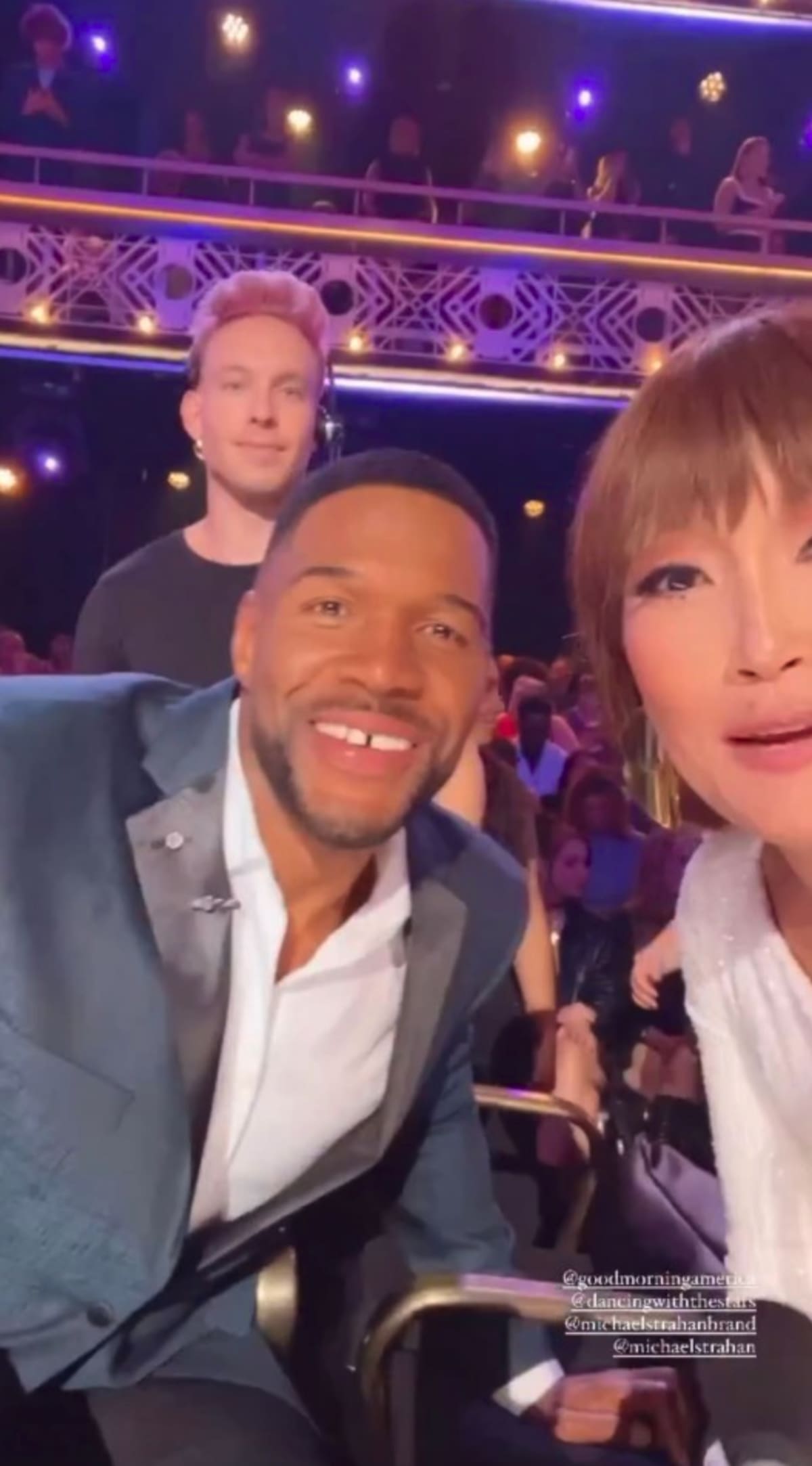 Michael Strahan revealed that the other judges on DWTS were 