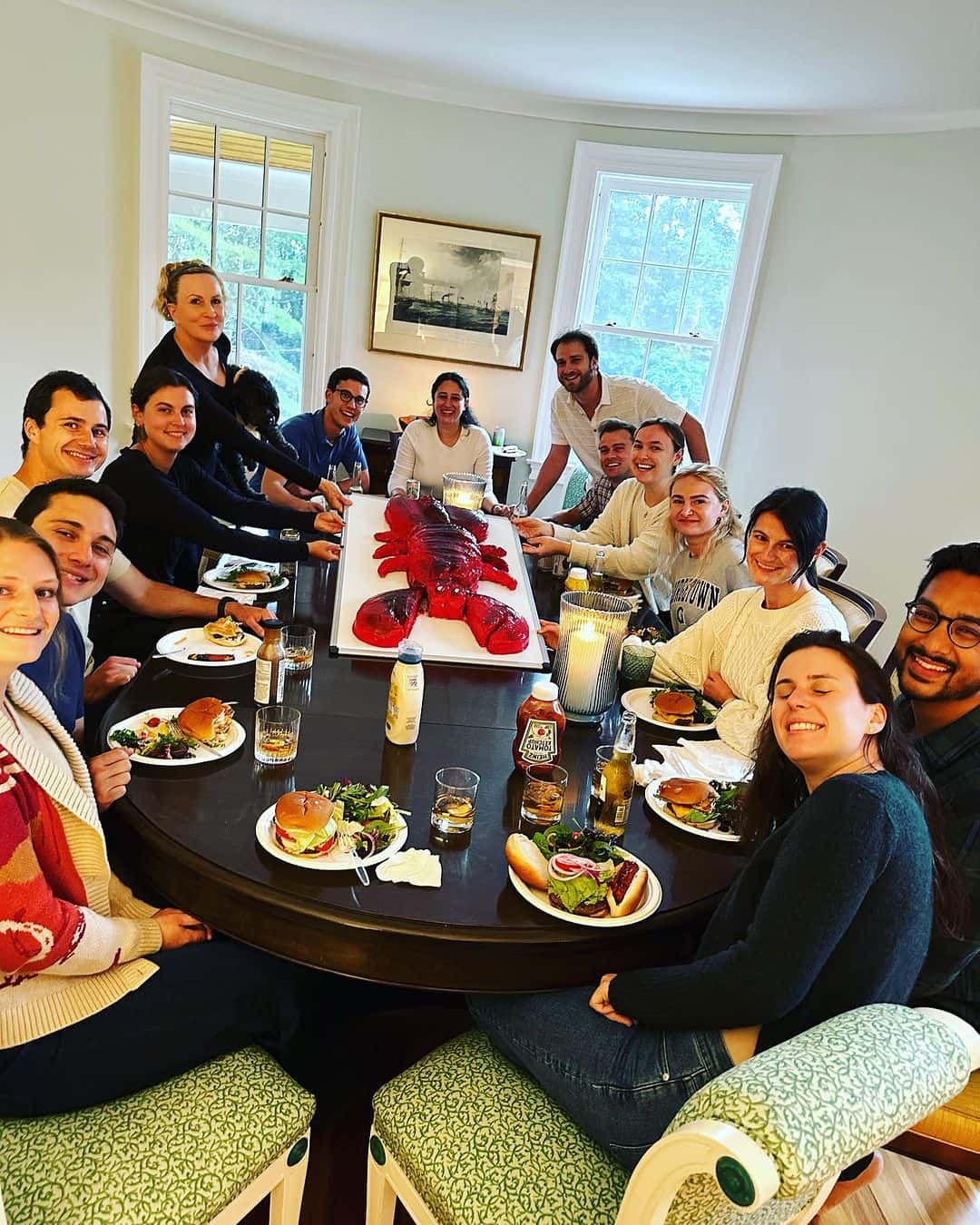 Mika Brzezinski bake a lobster cake for family and friends (Instagram/@knowyourvalue)