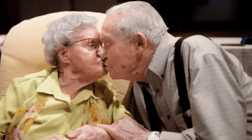 June and Hubert Malicote still deeply in love after 79 years of marriage. (Photo courtesy Malicote Family)
