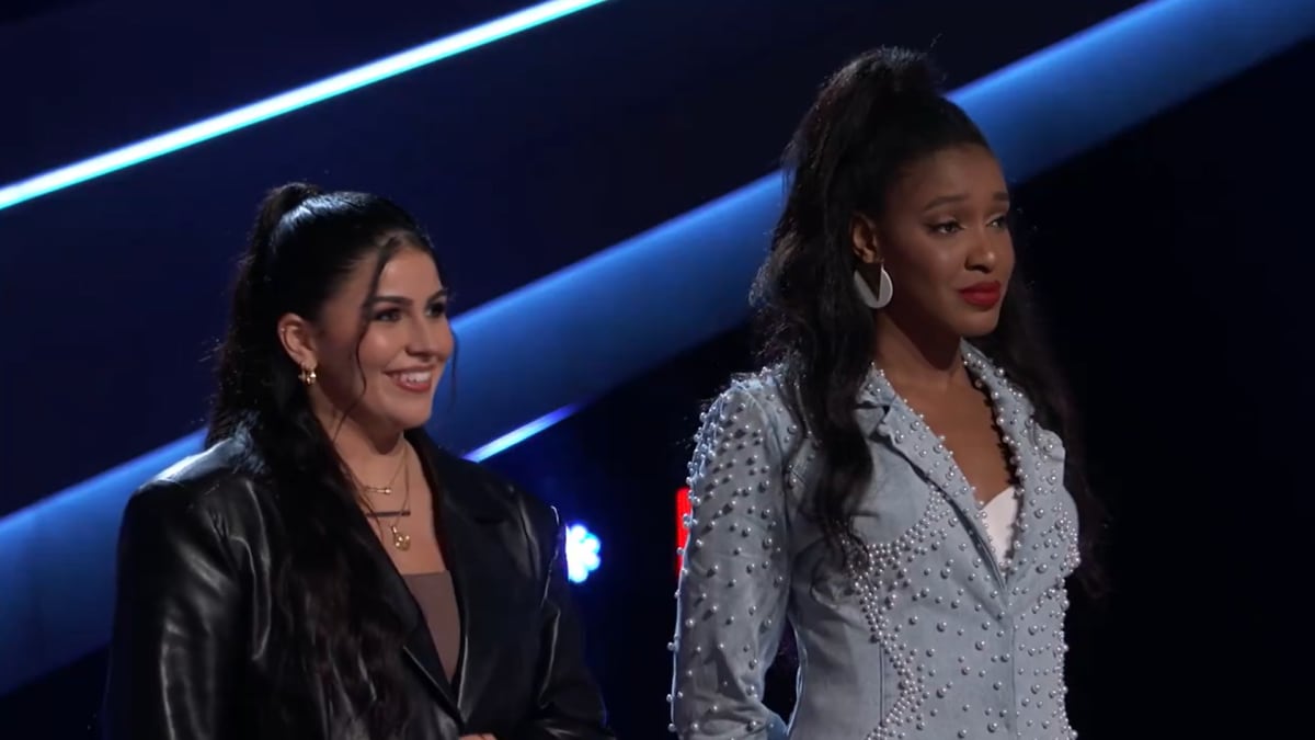 Calla Prejean and Chechi Sarai in 'The Voice' Season 24 Battles (NBC)