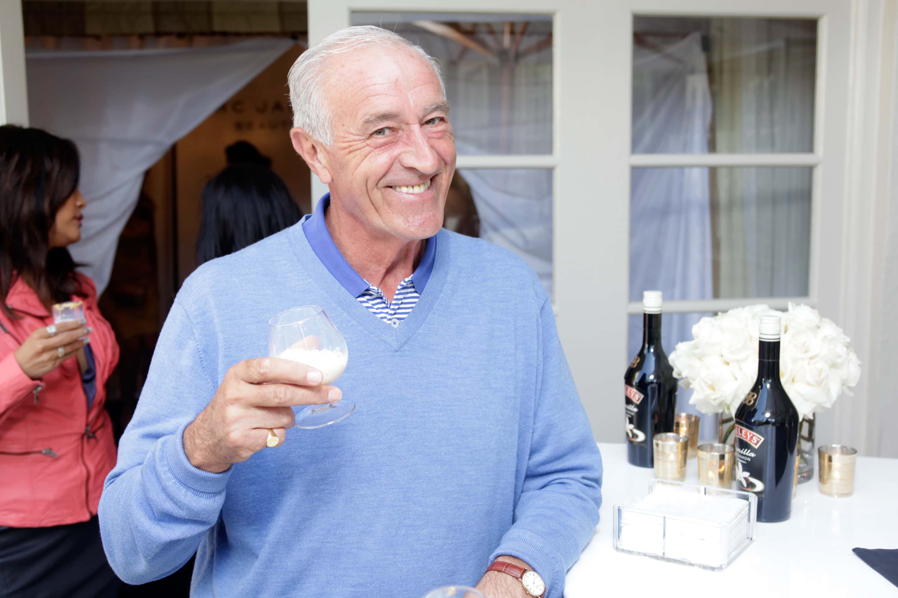 Dancer Len Goodman attends the HBO Luxury Lounge featuring Motorola and PANDORA Jewelry in honor of The 65th Primetime Emmy Awards at The Four Seasons Hotel on September 21, 2013 in Beverly Hills, California. (Photo by Todd Oren/Getty Images for Mediaplacement)