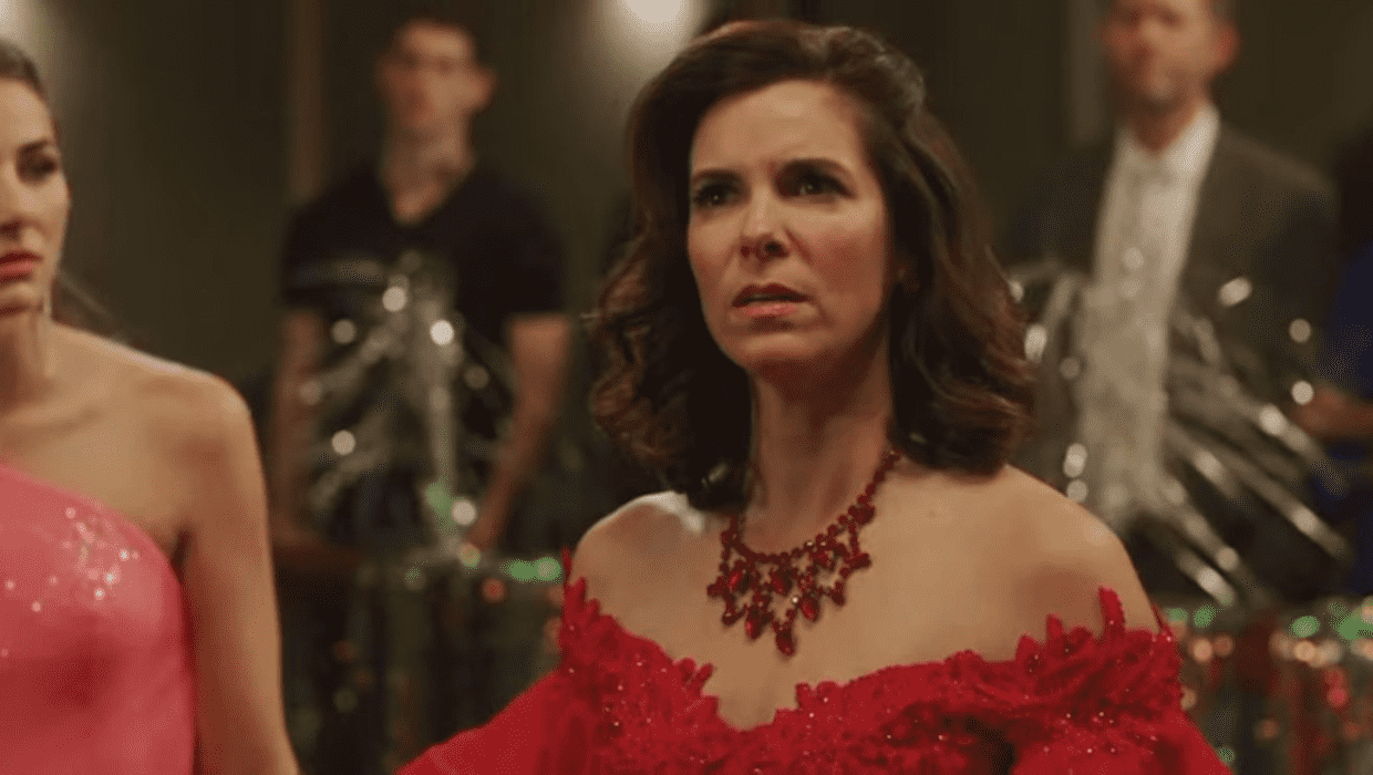 Gina Simms as Adeline Bordeaux in a still from Lifetime 'Nightmare Pageant Moms' (Lifetime)