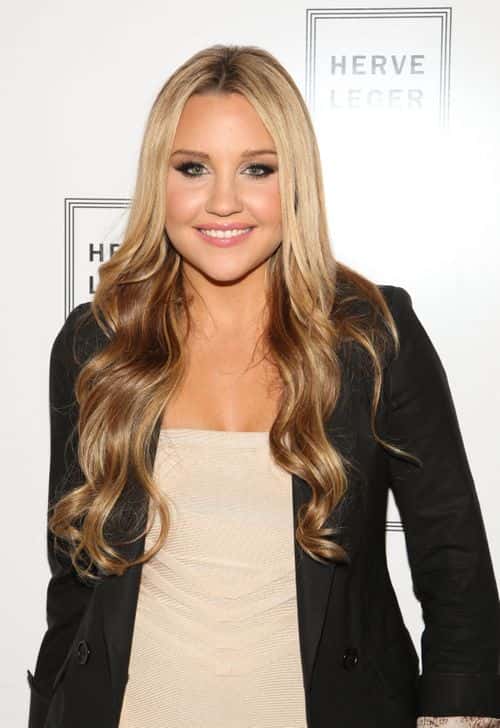 Actress Amanda Bynes attends the Herve Leger Spring 2010 Fashion Show at the Promenade at Bryant Park on September 13, 2009 in in New York City.