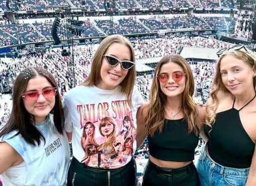 Lucy Hale attends an 'empowering' Taylor Swift concert (Instagram/@lucyhale)
