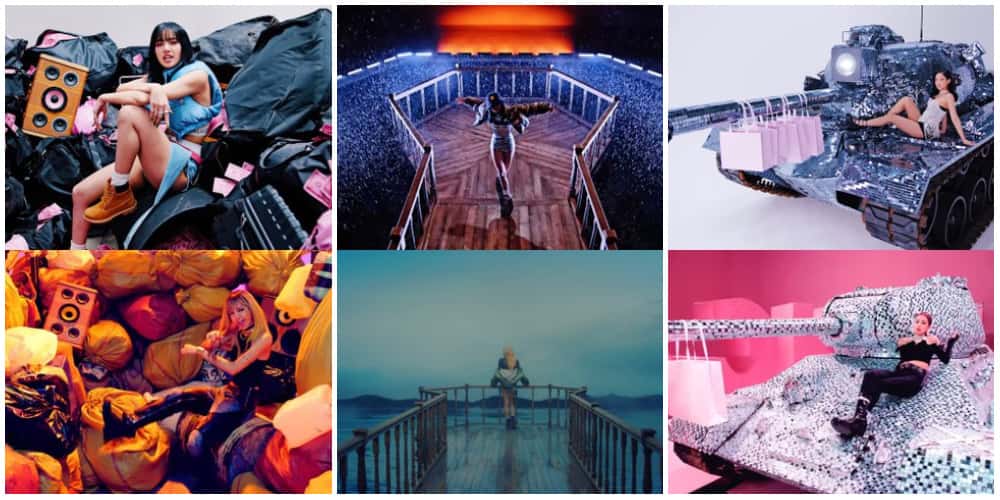 Lisa and Jennie recreate scenes from old Blackpink music videos (BLACKPINK/YouTube)