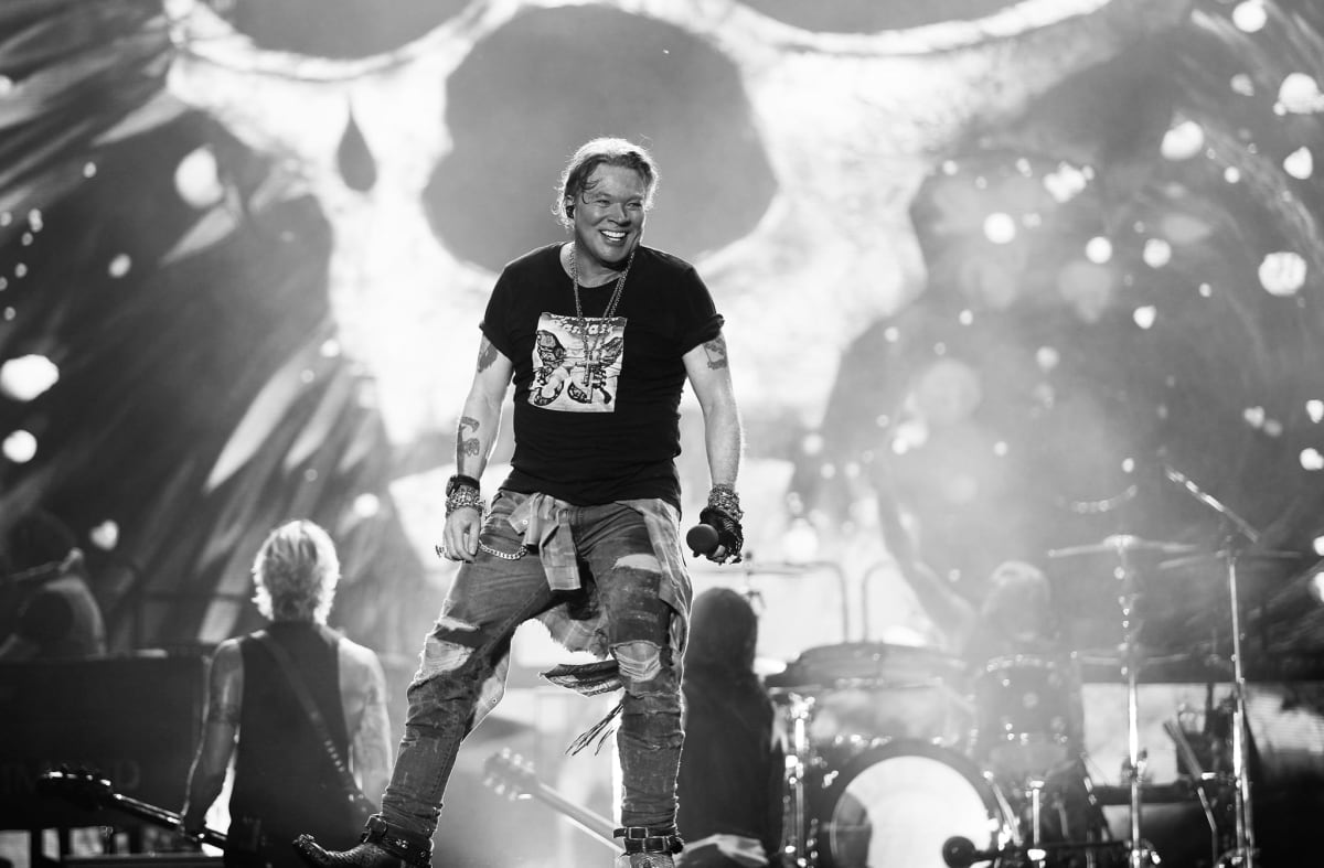 Axl Rose in 2019 (Guns N' Roses/Facebook)