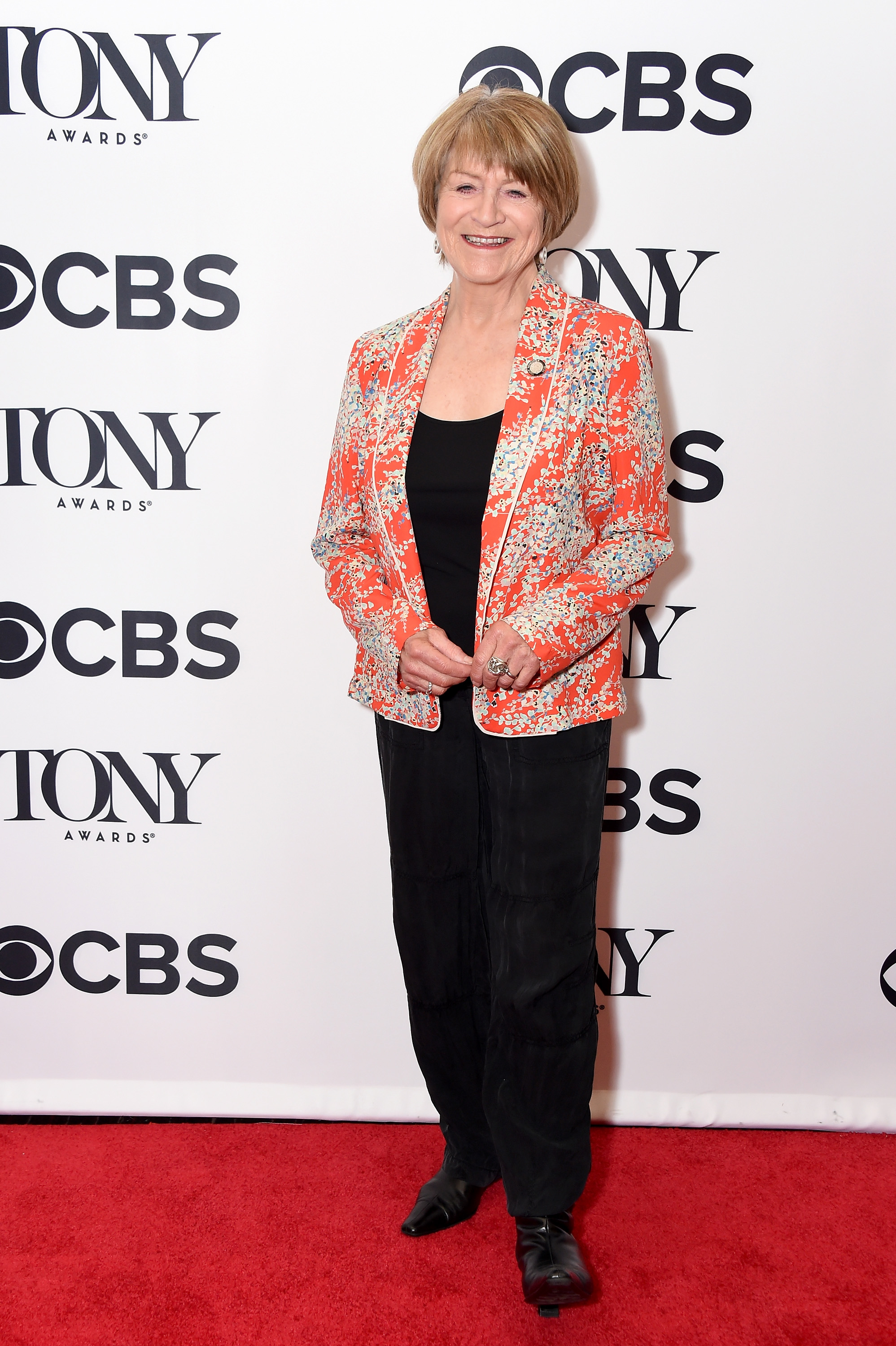 Susan Brown attends the 2018 Tony Awards Meet The Nominees Press Junket on May 2, 2018 in New York City.