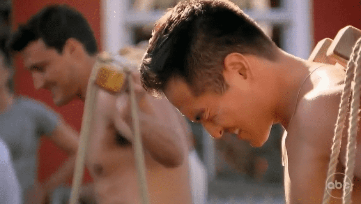 Tino and Ethan in 'The Bachelorette' 2022 (ABC)