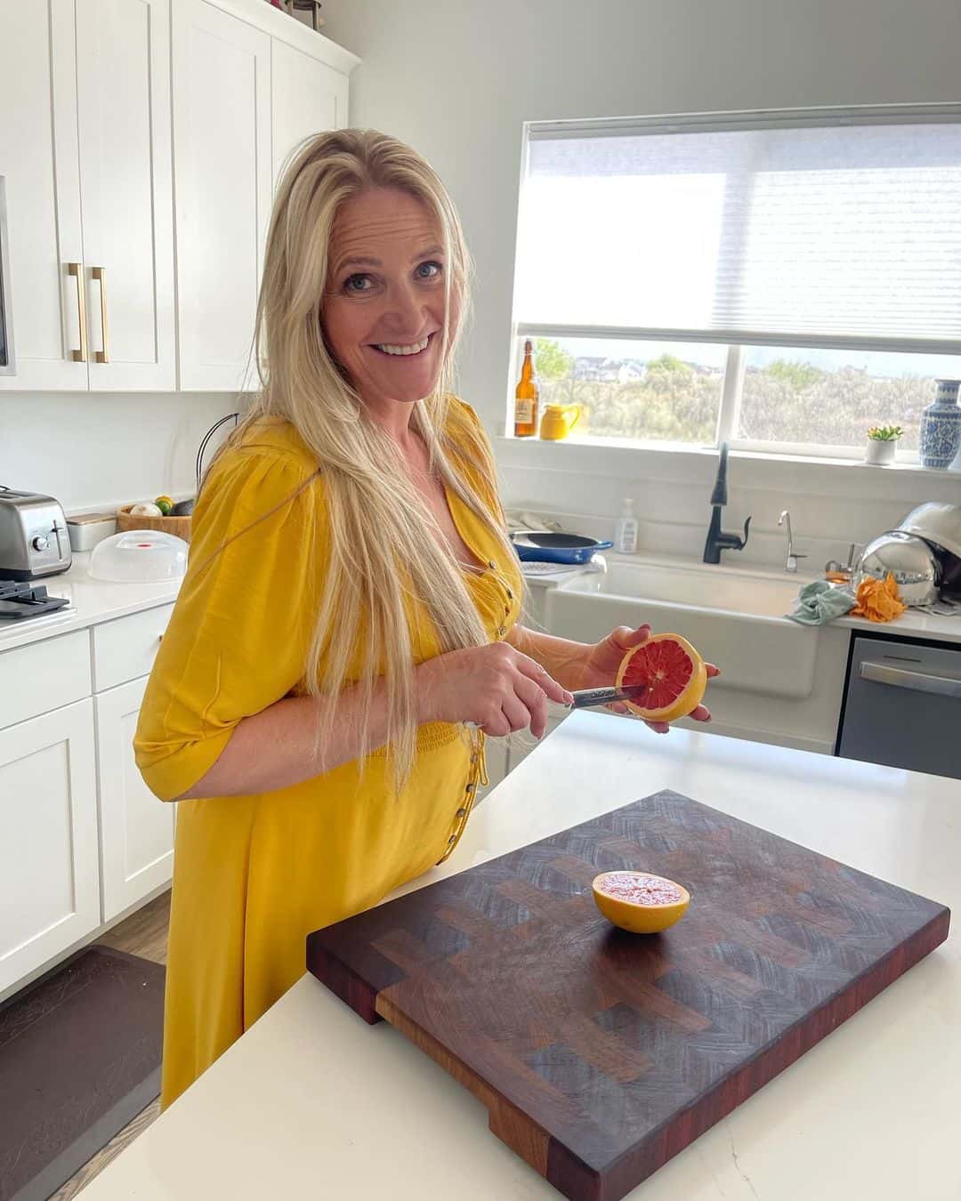 Christine Brown met fiance David Wooley on a dating platform. (Instagram/@christine_brownsw) 