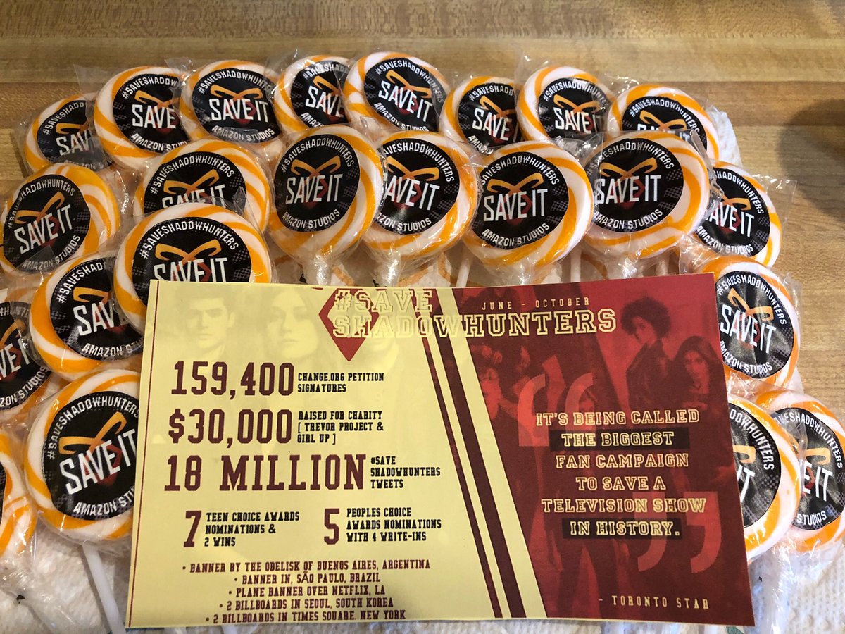 The #SaveShadowhunter fan campaign is one of the largest ever organized (Source: Mary Kathryn Laprade)