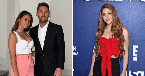 Lionel Messi's wife Antonela Roccuzzo shows support for Shakira after ‘betrayal’ post about Gerard Pique (Antonela Roccuzzo/Instagram and Roy Rochlin/Getty Images)