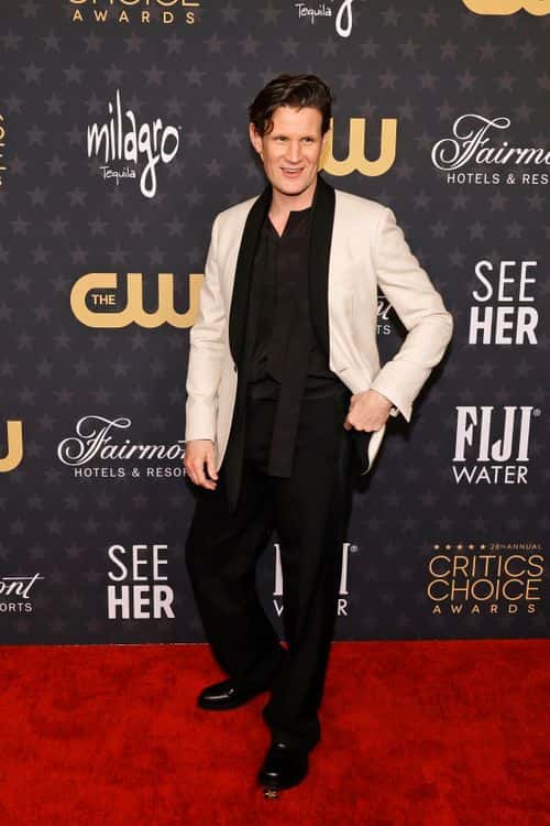 Matt Smith attends the 28th Annual Critics Choice Awards at Fairmont Century Plaza on January 15, 2023 in Los Angeles, California.