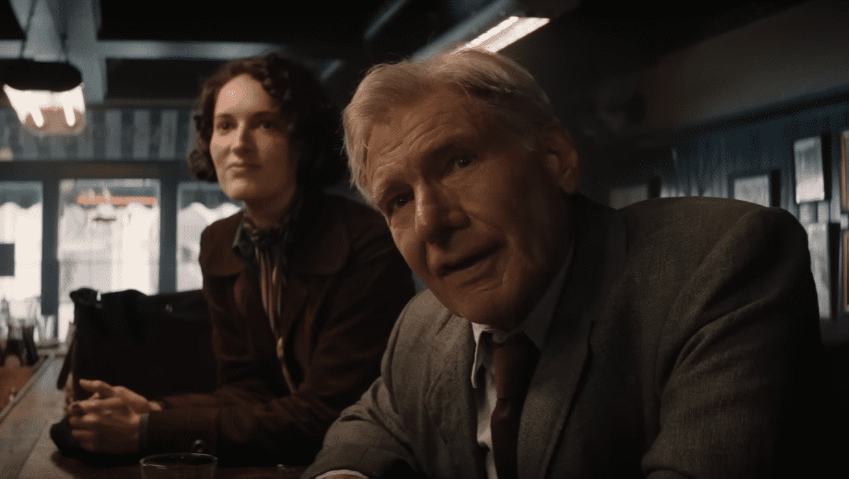 Helena Shaw and Indiana Jones grab a post-retirement drink in ‘Indiana Jones and the Dial of Destiny’ (YouTube/lucasfilm)