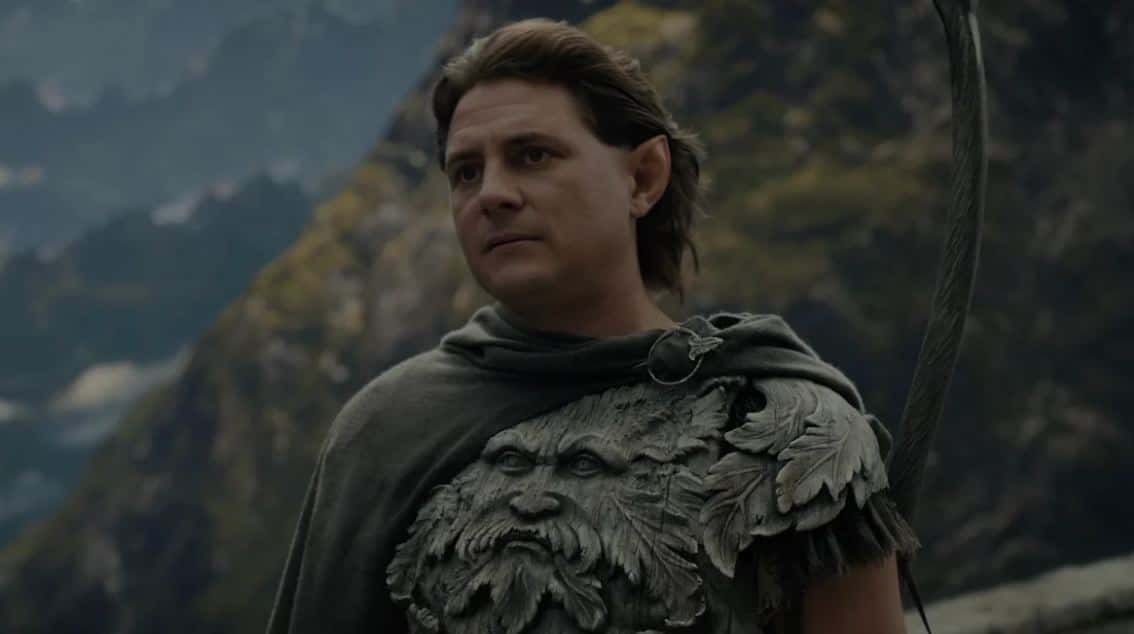 Augustus Prew as Medhor in 'The Lord of the Rings: The Rings of Power' (Amazon Studios)