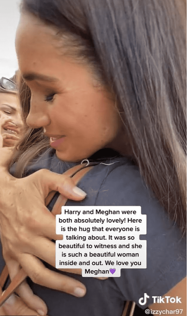 Isabelle posted the moment on her TikTok (TikTok/ @izzychar97)