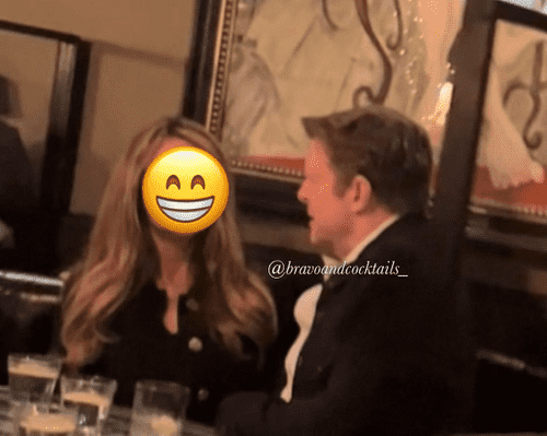 John Janssen spotted on a date with mystery blonde woman(Instagram/@bravoandcocktails_)