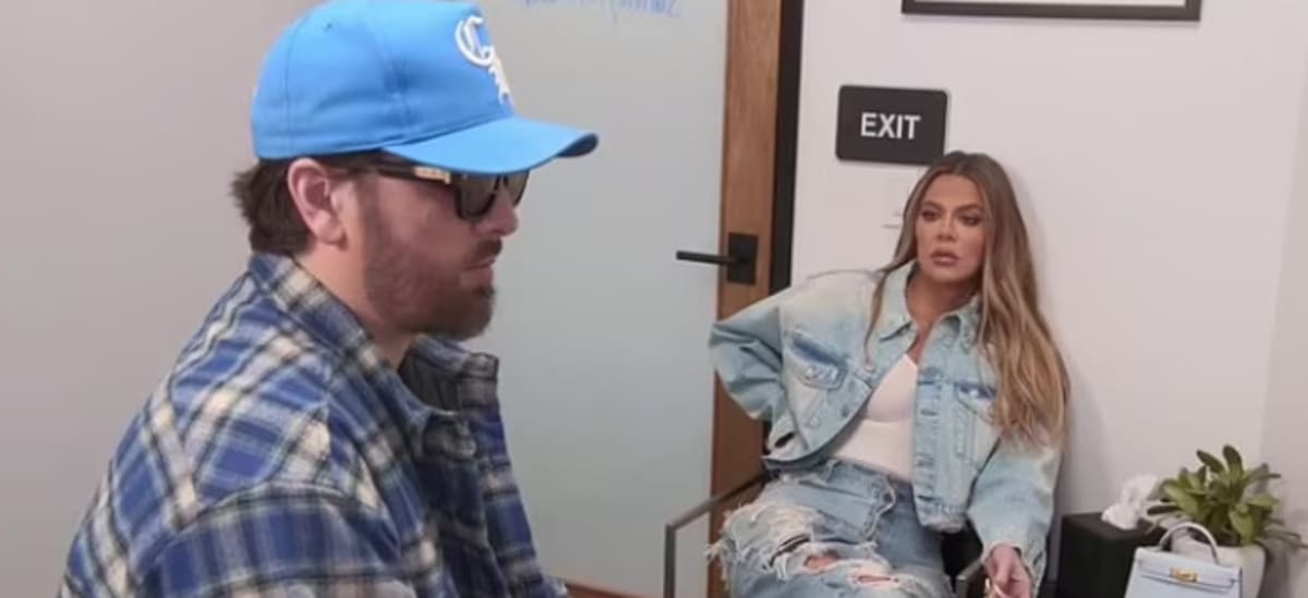In a recent episode of “The Kardashians,” Khloé Kardashian and Scott Disick paid a visit to Khaziran’s LA office where Disick got an MRI for back pain (Hulu)