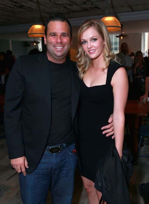 Producer Randall Emmett and actress Ambyr Childers attend The Weinstein Company film premiere party hosted by Grey Goose for 'The Master' at Soho House Toronto on September 7, 2012 in Toronto, Canada.
