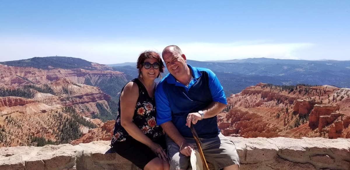 Adam Barber was married to Tammy Schultz Barber (Facebook/@adam.barber.1232)