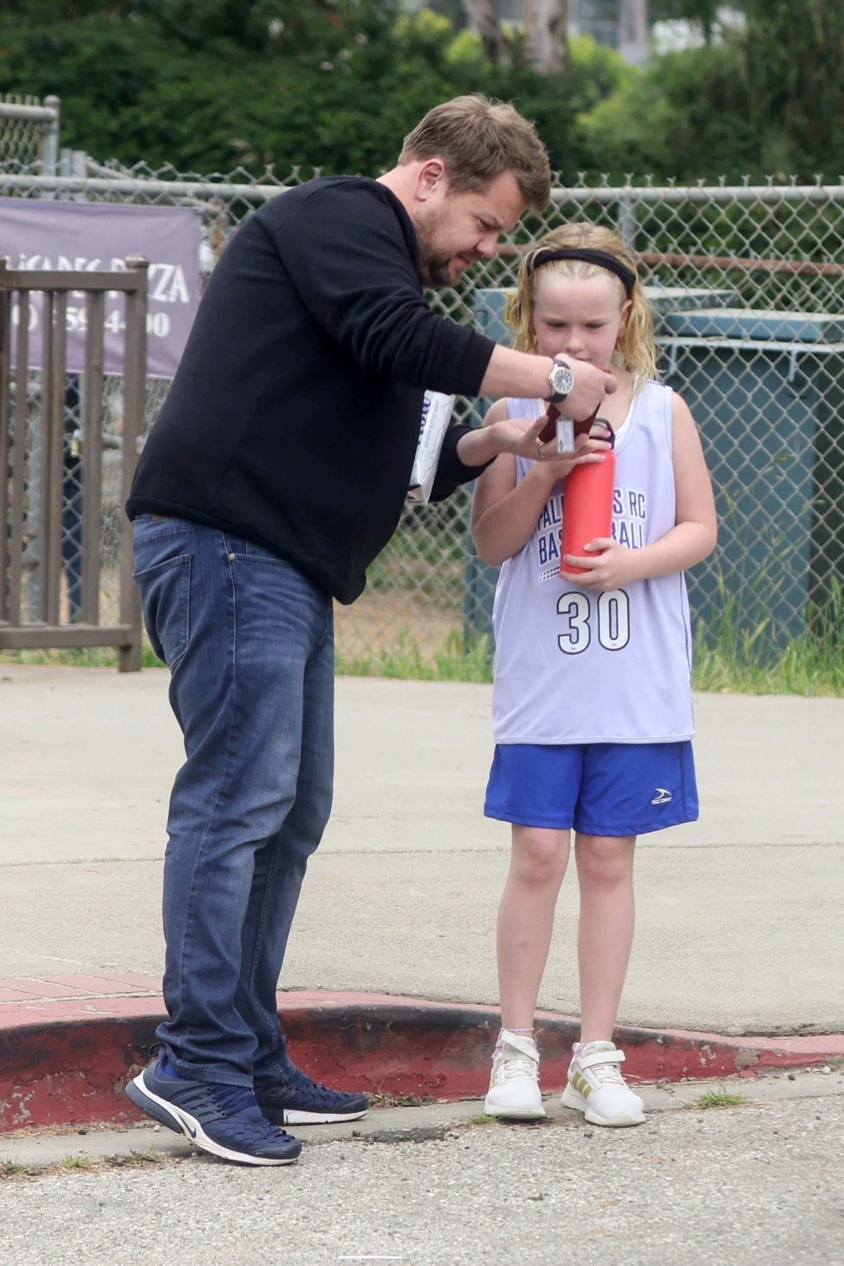 James and Carey's outing means he is ready to move on from his talk show and focus on spending time with his family (Backgrid)