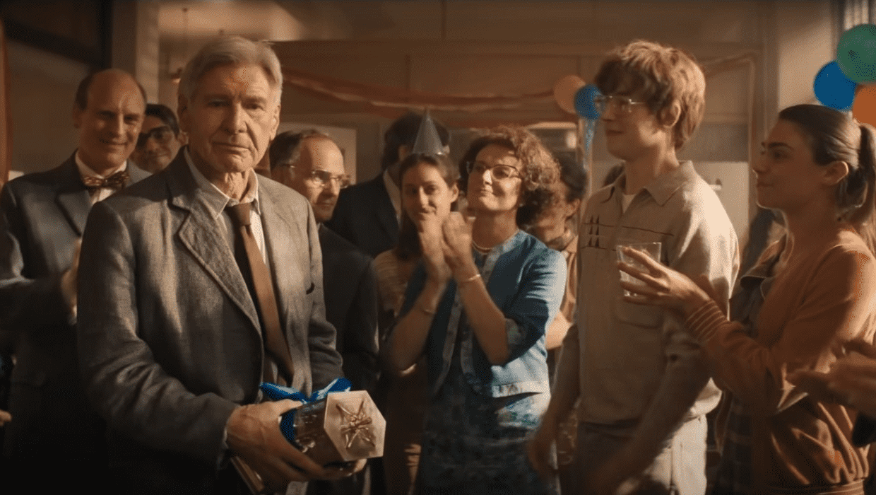 A still from 'Indiana Jones and the Dial of Destiny' official trailer starring Harrison Ford as Indiana Jones (@lucasfilm/YouTube)