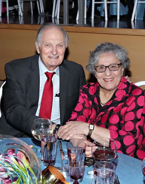 Actor Alan Alda and wife Arlene Alda attend the World Science Festival's 12th Annual Gala at Jazz at Lincoln Center on May 22, 2019 in New York City.
