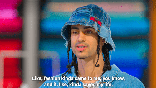 Nigel Xavier opens up about his trouble teen life in 'Next in Fashion' Season 2 (Netflix)