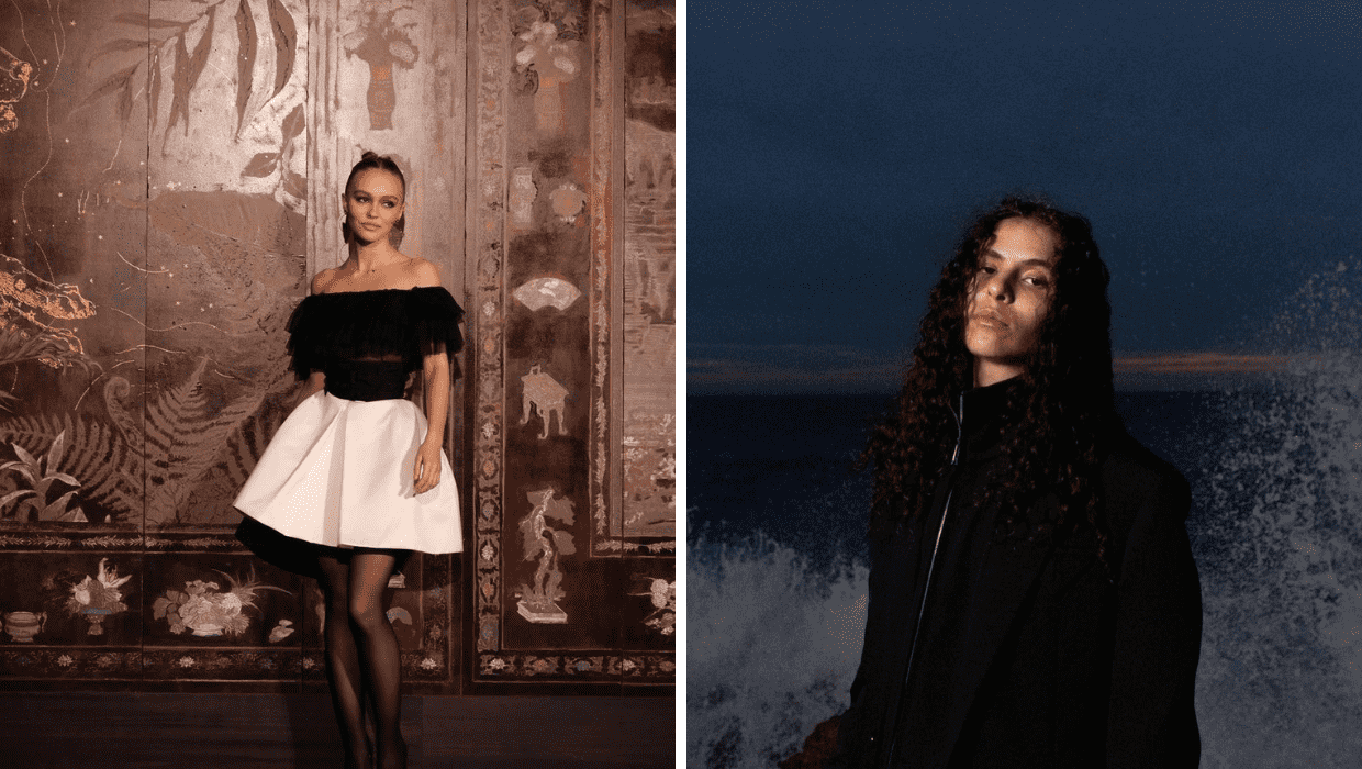 Lily-Rose Depp and her girlfriend 070 Shake aka Danielle Balbuena (@lilyrose_depp, @070shake/Instagram)