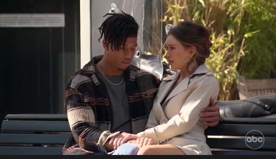 Nate and Gabby on 'The Bachelorette' (ABC)