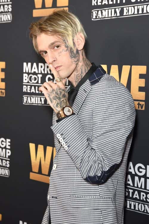 Aaron Carter attends WE tv Celebrates the 100th Episode of the