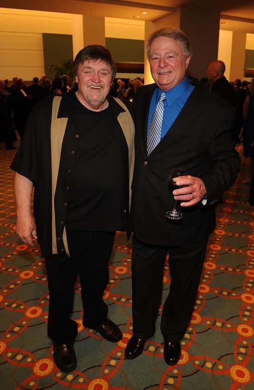 ARS original members Dean Daughtry and J.R. Cobb at the Alabama Music Hall of Fame's 13th Induction Banquet and Awards Show at the Renaissance Hotel on March 25, 2010 in Montgomery, Alabama.