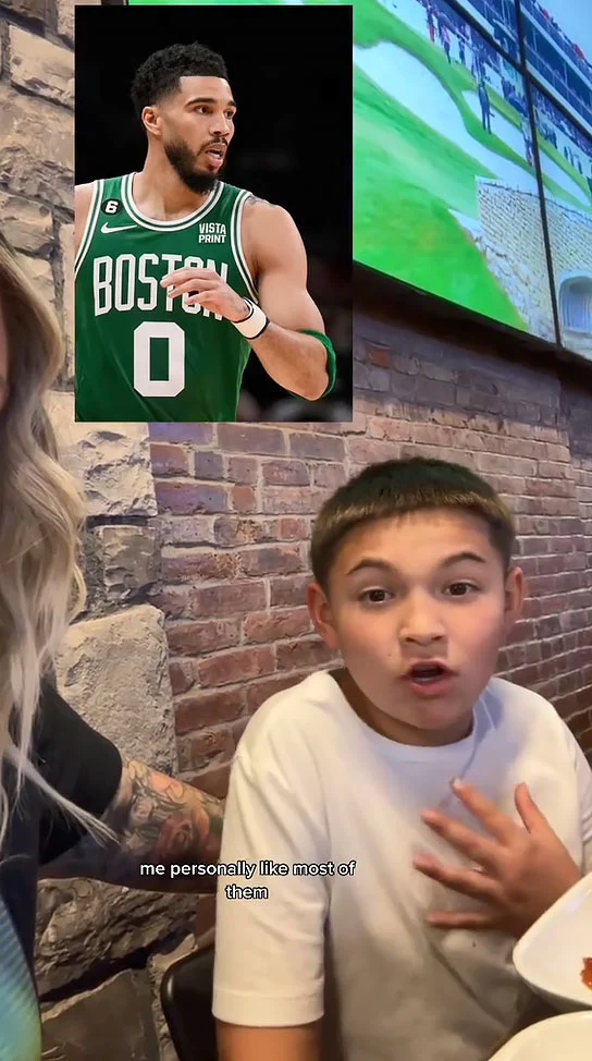 Kailyn Lowry new TikTok video showed her son asking her opinion of professional basketball players as their photos flashed across the screen (Credit: TikTok/kaillowry)