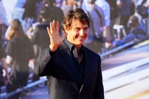 Actor Tom Cruise attends the red carpet for the Japan Premiere of 