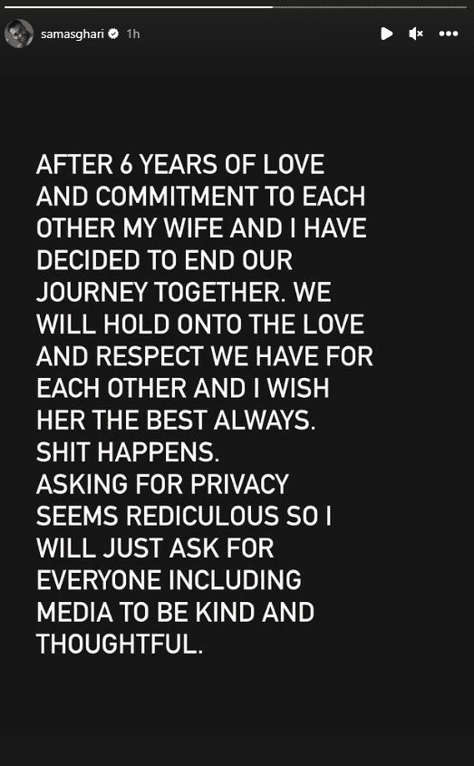 (samasghari/Instagram)